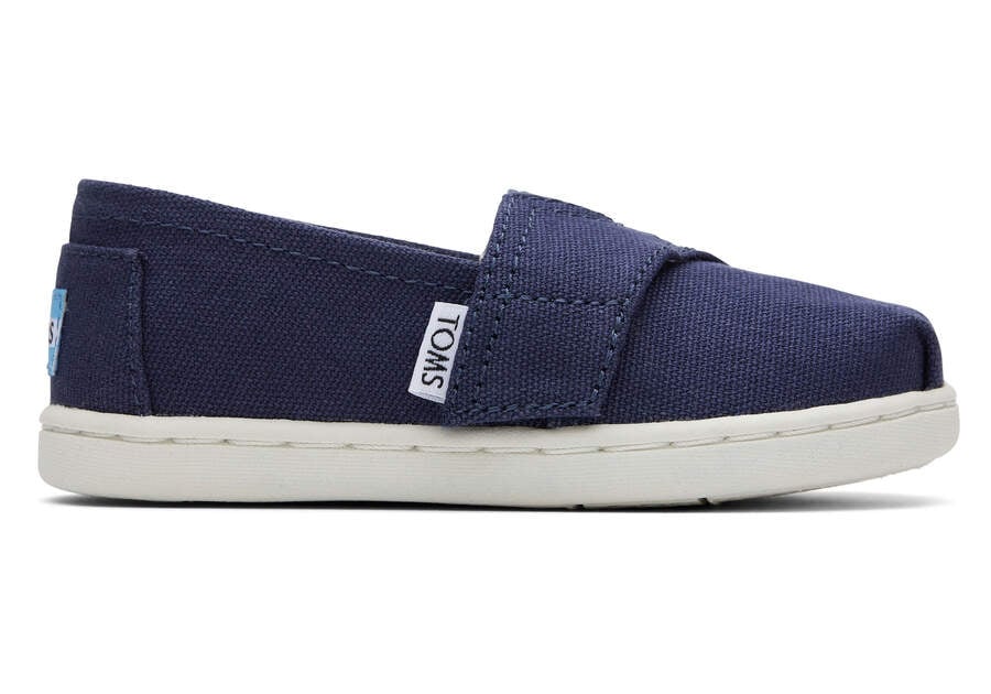 Alpargatas Toms Tiny Alpargata Lona Azul Marinho | PT688-084