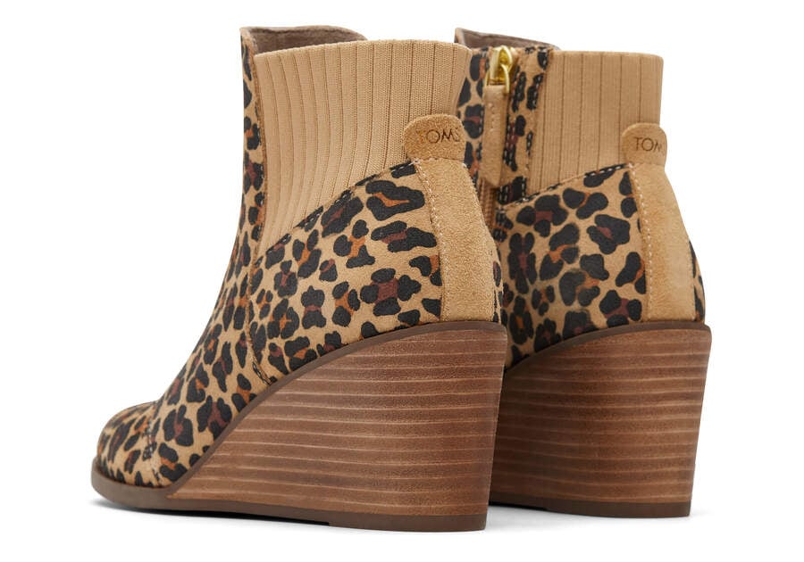 Botas Toms Sadie Boot Bege Leopardo | PT923-828