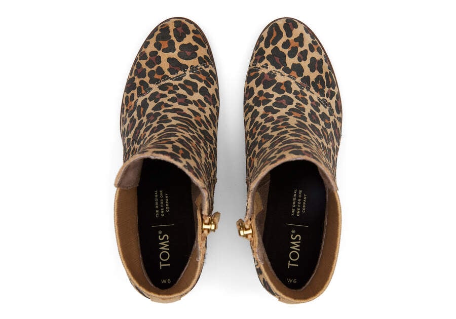 Botas Toms Sadie Boot Bege Leopardo | PT923-828