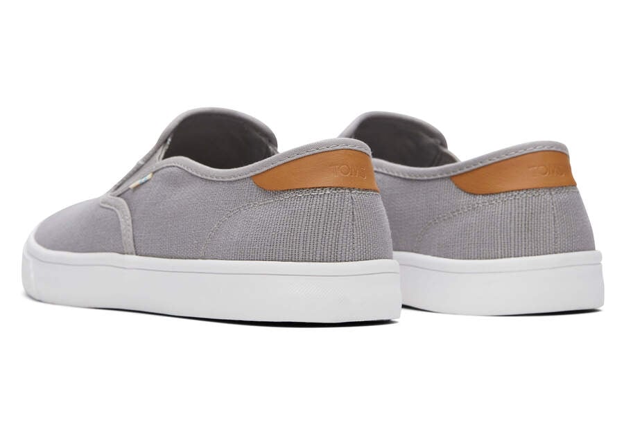 Slip On Toms Baja Slip On Cinzentas Escuro | PT635-377