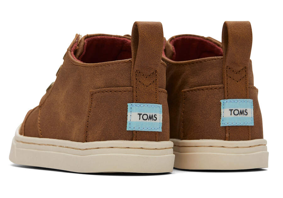 Tenis Toms Tiny Botas Sneaker Marrom | PT499-042